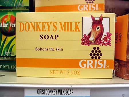 donkey milk soap