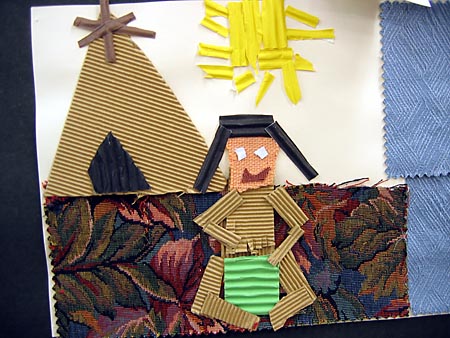 Teepee collage Teepee collage
