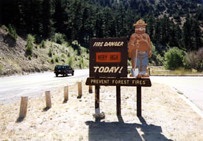 FIRE DANGER [IMMINENT - CHRIST, IT'S RIGHT BEHIND YOU] TODAY!